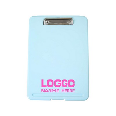Multifunctional A4 Size Plastic File Clipboards Folders