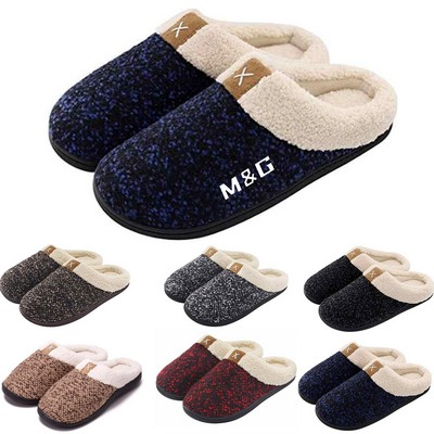 Winter Warm Fur Slide Slippers