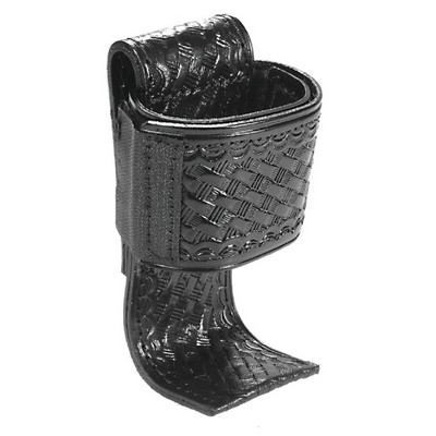 Synthetic Basket Weave Leather Radio Holder