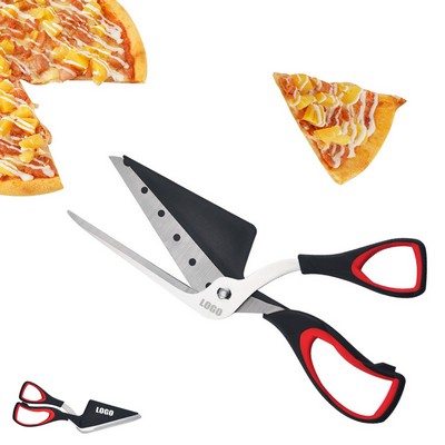 Red Ring 2" 1 Pizza Scissors Cutter Spatula