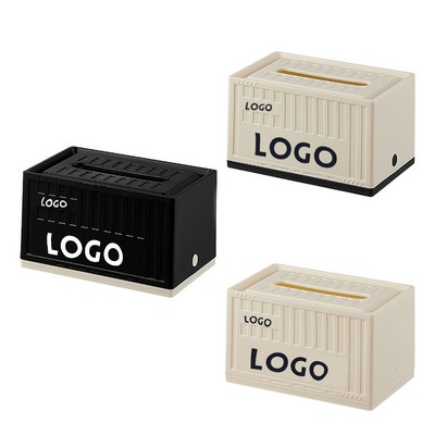 Wall-Mounted Automatic Lifting Tissue Box