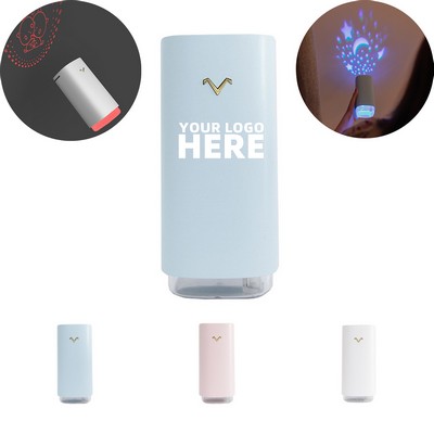 Car Humidifier With Starry Sky Laser Light