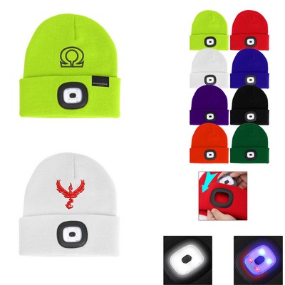 LED Light Knit Beanie