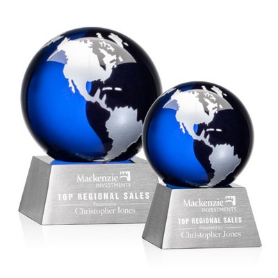 Ryegate Globe Award - Blue/Silver