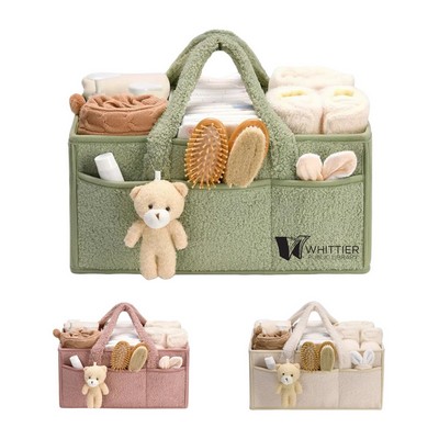 Baby Diaper Caddy Organizer For Changing Table