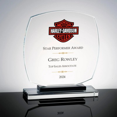 Gemini Squareround Double Base Award (7.08" x 7.75" x 2")