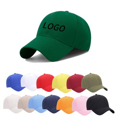 Solid Color Baseball Cap