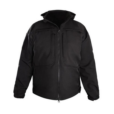 Heavy Duty Soft Shell Hooded ID Jacket