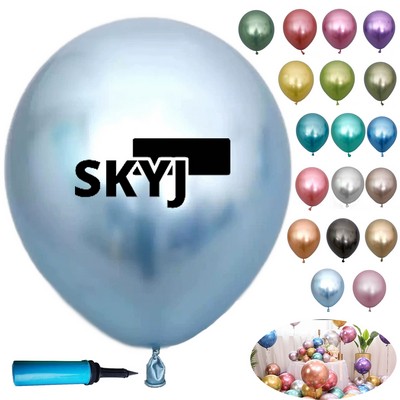 12'' Metallicity Latex Balloons