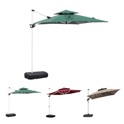 Double Top Garden Umbrella