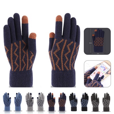 Knit Touch Screen Warm Gloves
