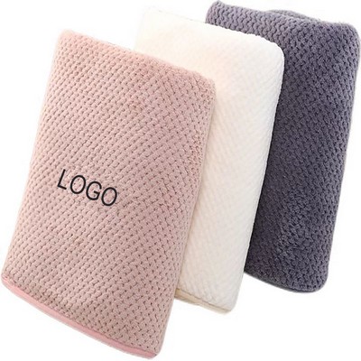 Absorbent Coral fleece Bath Towel