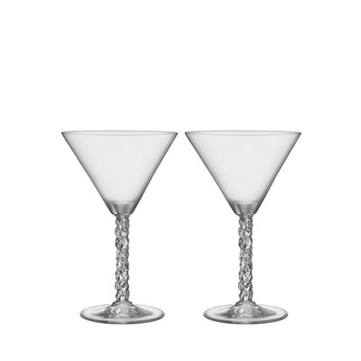 8.5 Oz. Carat Martini Glasses (Set of 2)