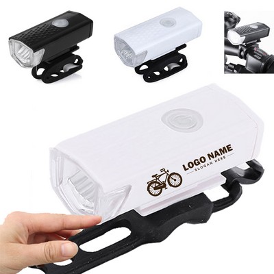Waterproof Bicycle Light in Rechargeable Shape