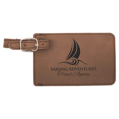 Leatherette Luggage Tag