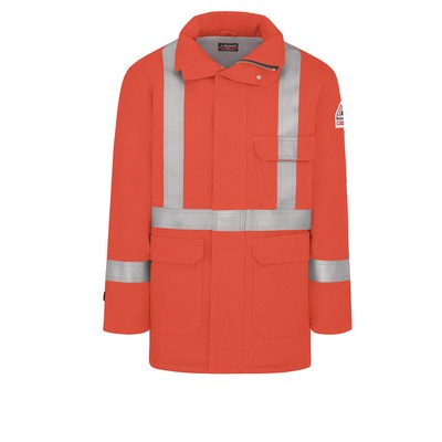 Bulwark Outerwear - Men's Insulated Parka 7 Oz Cmftch Or W/2" Csa