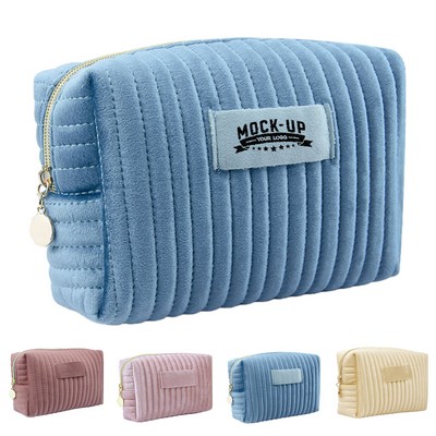 Custom Velvet Cosmetic Pouch