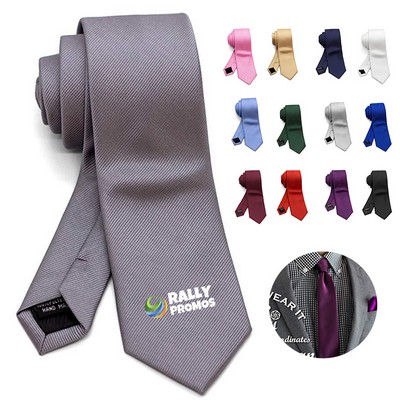 Men's Classic Solid Necktie
