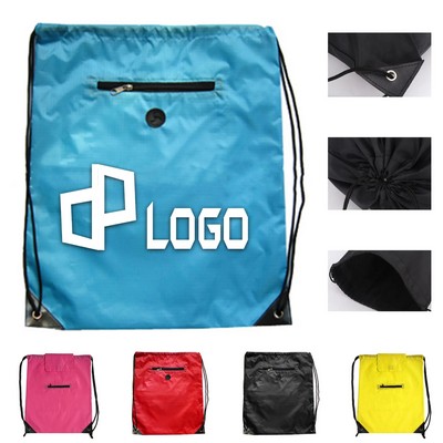 15X17.72" Terylene Drawstring Backpack
