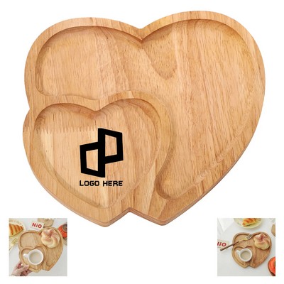 Heart-Shaped Breakfast Tray