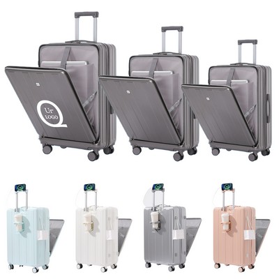 3 Piece Set 20In/24In/28" Front-Opening Travel Luggage