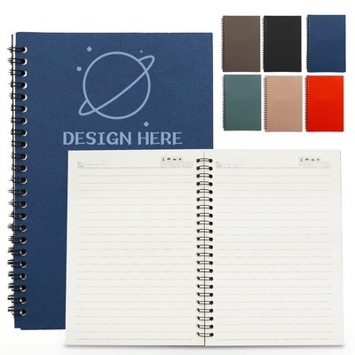 A5 Spiral Office Portable Calendar Notebook