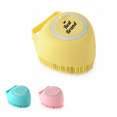 Pet Silicone Bath Brush