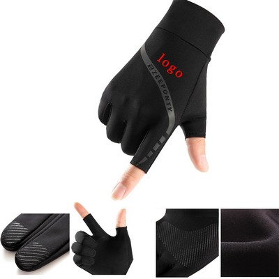Thin Ice Silk Sunscreen Gloves For Summer