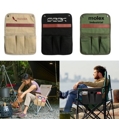 Camping Armrest Organizer Bag