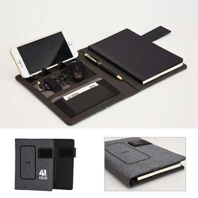 5000 mAh Wireless Charging Notebook