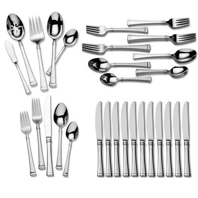 Mikasa Harmony 65Pc 18/10 Stainless Steel Flatware Set