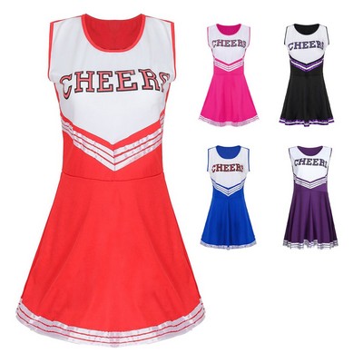 College Sports Cheerleader Uniform