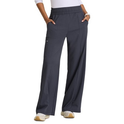 Women's Five Pocket Elastic Waistband Emerson Scrub Pant