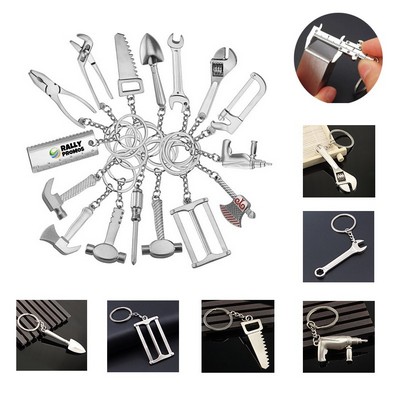 Metal Mini Tool Hardware Keychain