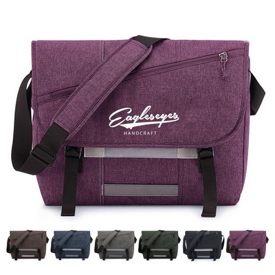 Retro Canvas Messenger Bag