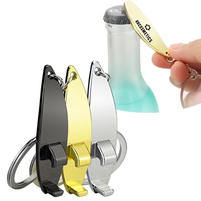 Surfboard Bottle Opener W/ Keychain