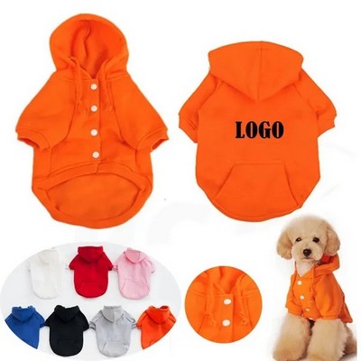 Cozy Puppy Hoodie Sweatshirt for Small Dogs
