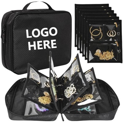Travel Jewelry Bag W/ Zipper