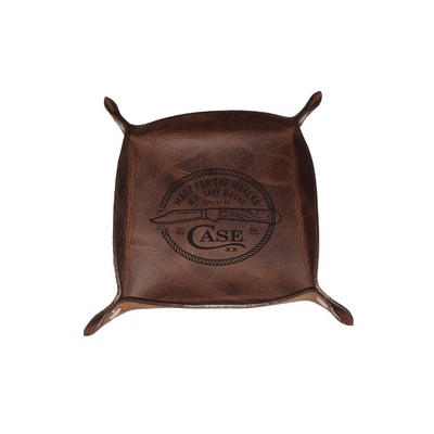 Premium Leather Valet Tray