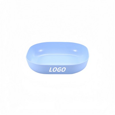 Wheat Straw Small Fruit Plate Vegetable Plate Dinner Plate