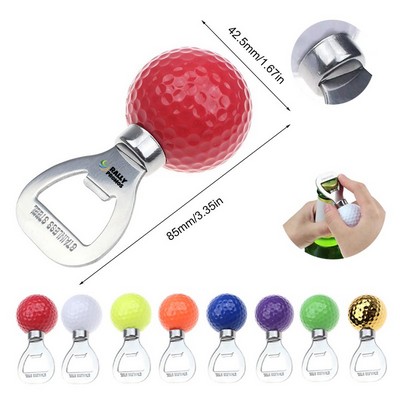 Golf Ball Bottle Beer Opener
