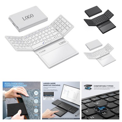 Tri-Fold Bluetooth Keyboard