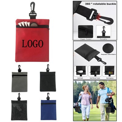 Zippered Non-Woven Sport Accessory Pouch