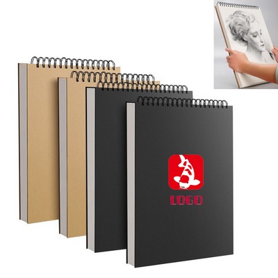 A4 Spiral Bound Art Sketchbook