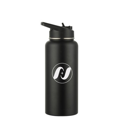 25 Ounce Large Capacity Double Wall Insulated Kettle Stainless Steel Bottle