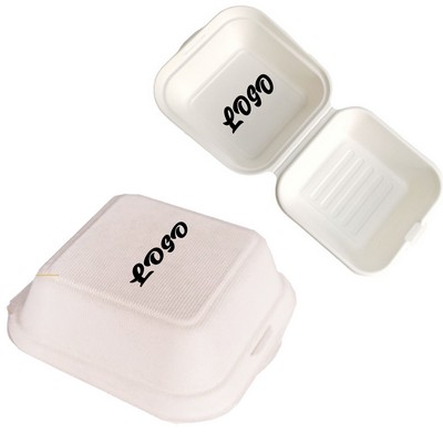 Clamshell Take Out Food Containers 6" Disposable To Go