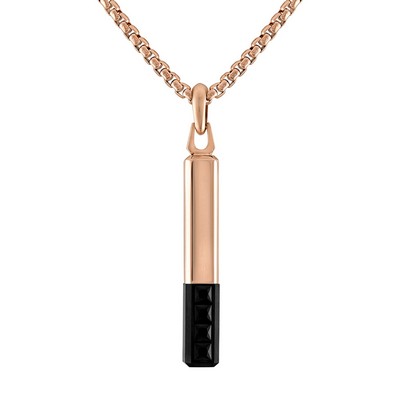 Bulova Jewelry Stainless Steel Latin Grammy® Pendant Necklace