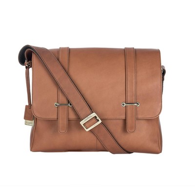 Bugatti Bello Messenger Bag Leather - Cognac