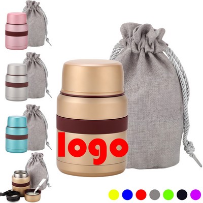 500Ml/17Oz Vacuum Insulated Lunch Food Flask