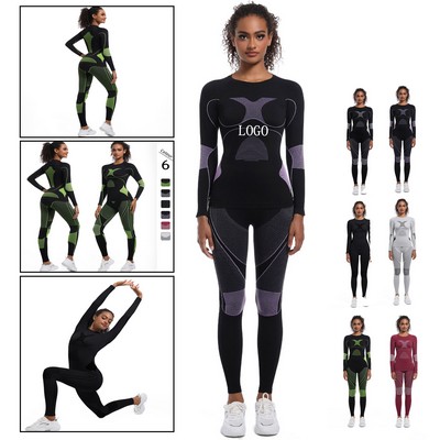 Seamless High-Elastic Ski Suit ( S - L)